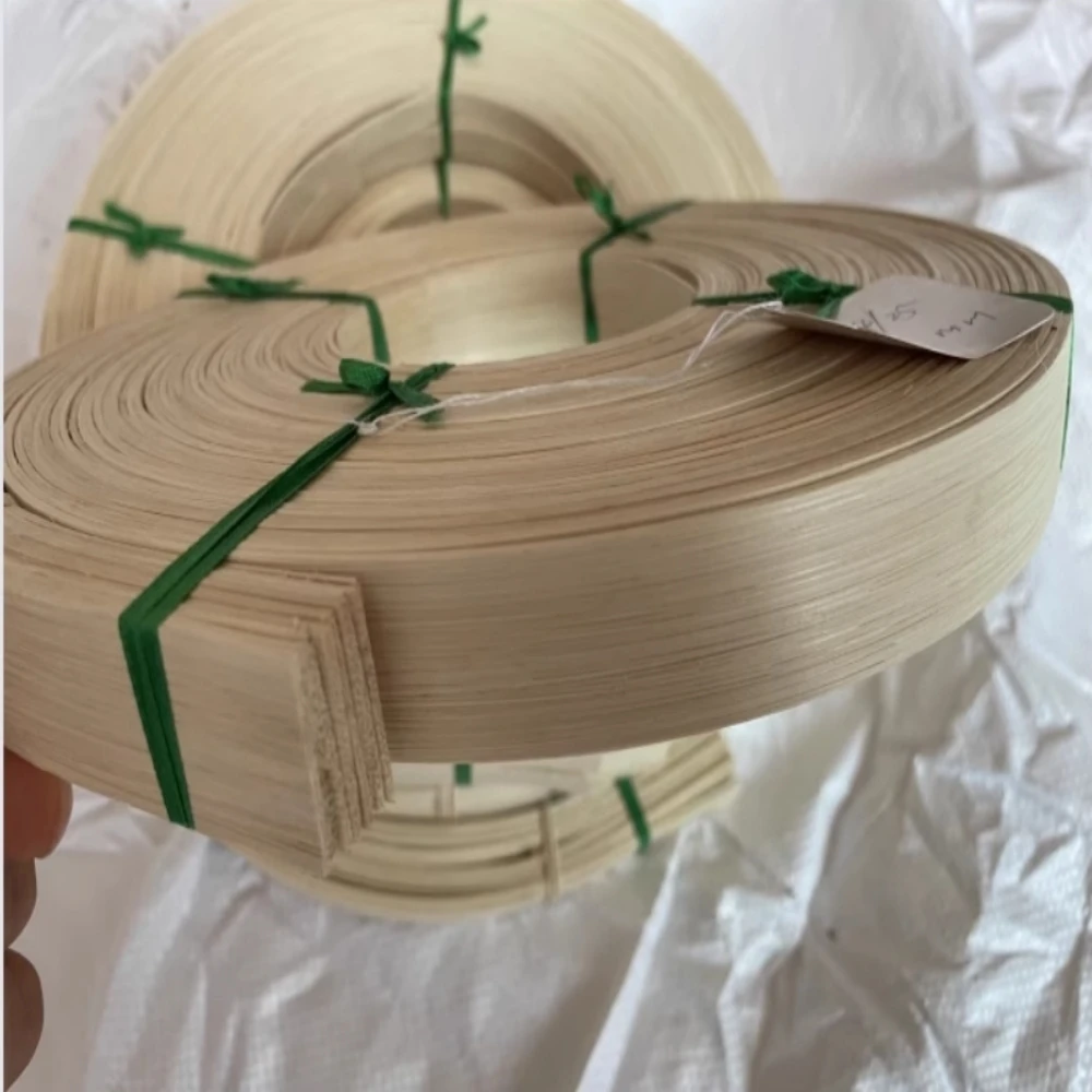 10 Meters Flat Reed Rattan Core 5mm/8mm/10mm Natural Indonesian for Chair Repairing Basket Weaving Van Mat Making