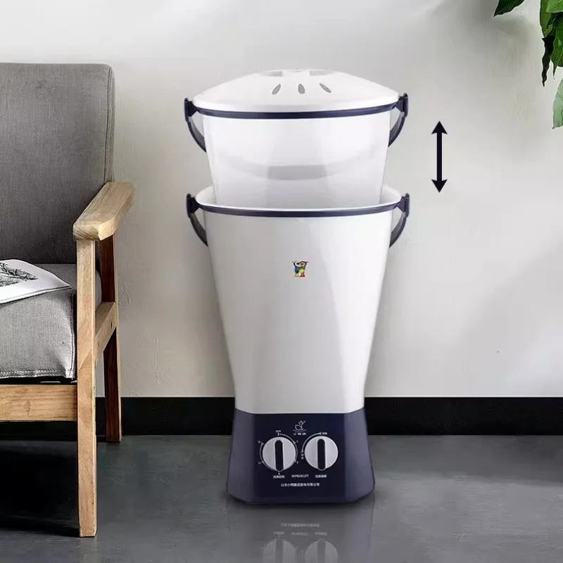 Dual-Tub Mini Semi-Automatic Washer Baby Underwear Socks Dedicated Portable Small Laundry Device Home Dorm Lazy Helper