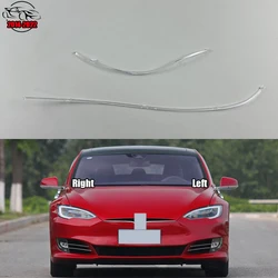 DRL Headlight Light Guide Strip Daytime Running Light Bar Daily Head Lamp Emitting Tube Auto Parts For Tesla Model S 2014-2022