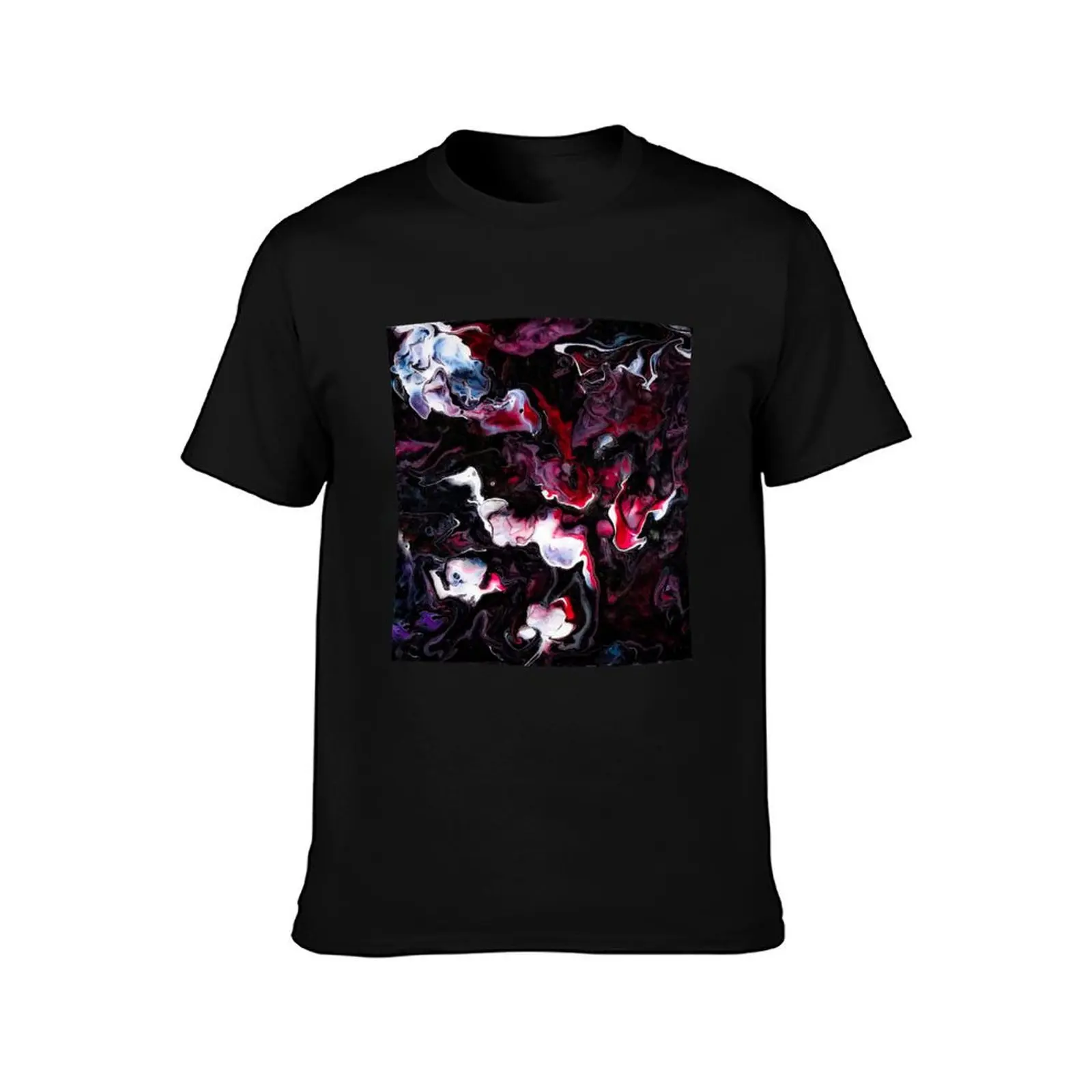 Floating Flora and Fauna T-Shirt Summer Print Short Sleeve Tee