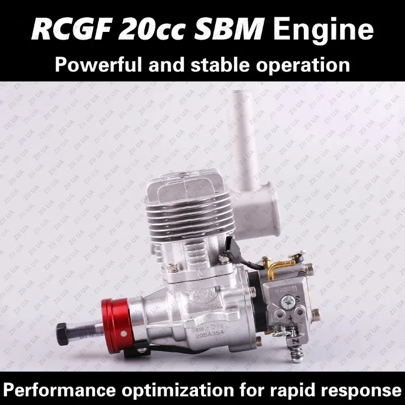 RCGF 20cc SBM Petrol Engine for RC Airplane VVRC RCGF 20cc SBM Model Engine for RC Airplane