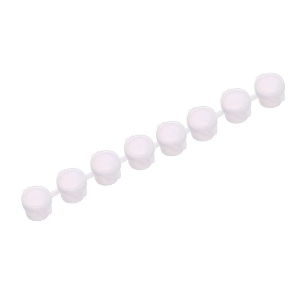 

Набор из 5 пустых контейнеров для пигментов (2/3/5 мл) с крышками, многоразовые мини-емкости для краски, пустые стаканчики для рисования, принадлежности для творчества