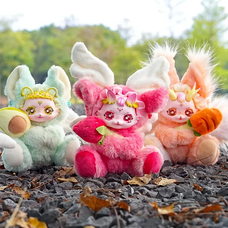 

New Maytree Dumia Fruit Wonderland Doll Blind Box Cute Magnetic Absorption Joint Hand Playable Collectible Kawaii Plush Toy Gift