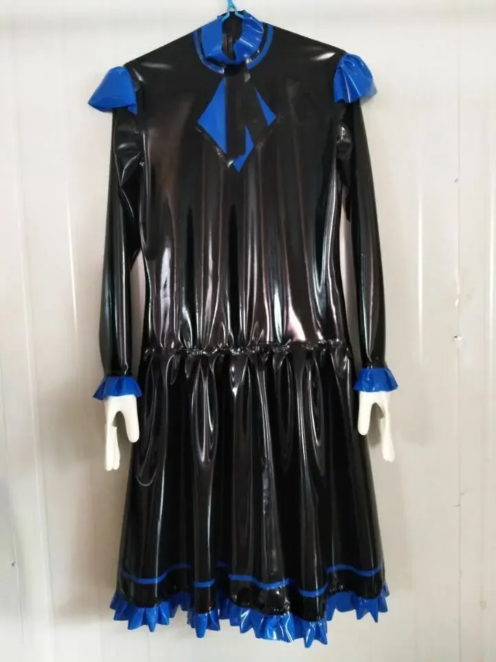 Abito Gummi in gomma lattice Cosplay muslimactai kostenm Suit S-XXL