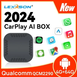 Android 11 Carplay TV Box Wireless Android Auto Adapter Video Box Wired Carplay Car Online Upgrade Auto-connect for Youtube