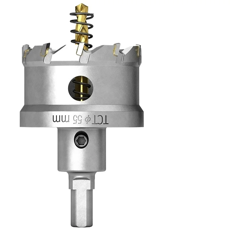 For Carbide Opener, Stainless Steel Opener, Metal Hole Saw Steel Plate Reamer Titanium Plated Drill Bits