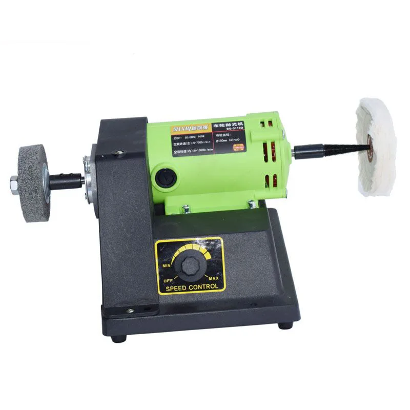 

Mini strong BG-3119D high-power cloth turbine polishing polishing machine 900W adjustable speed mirror waxing