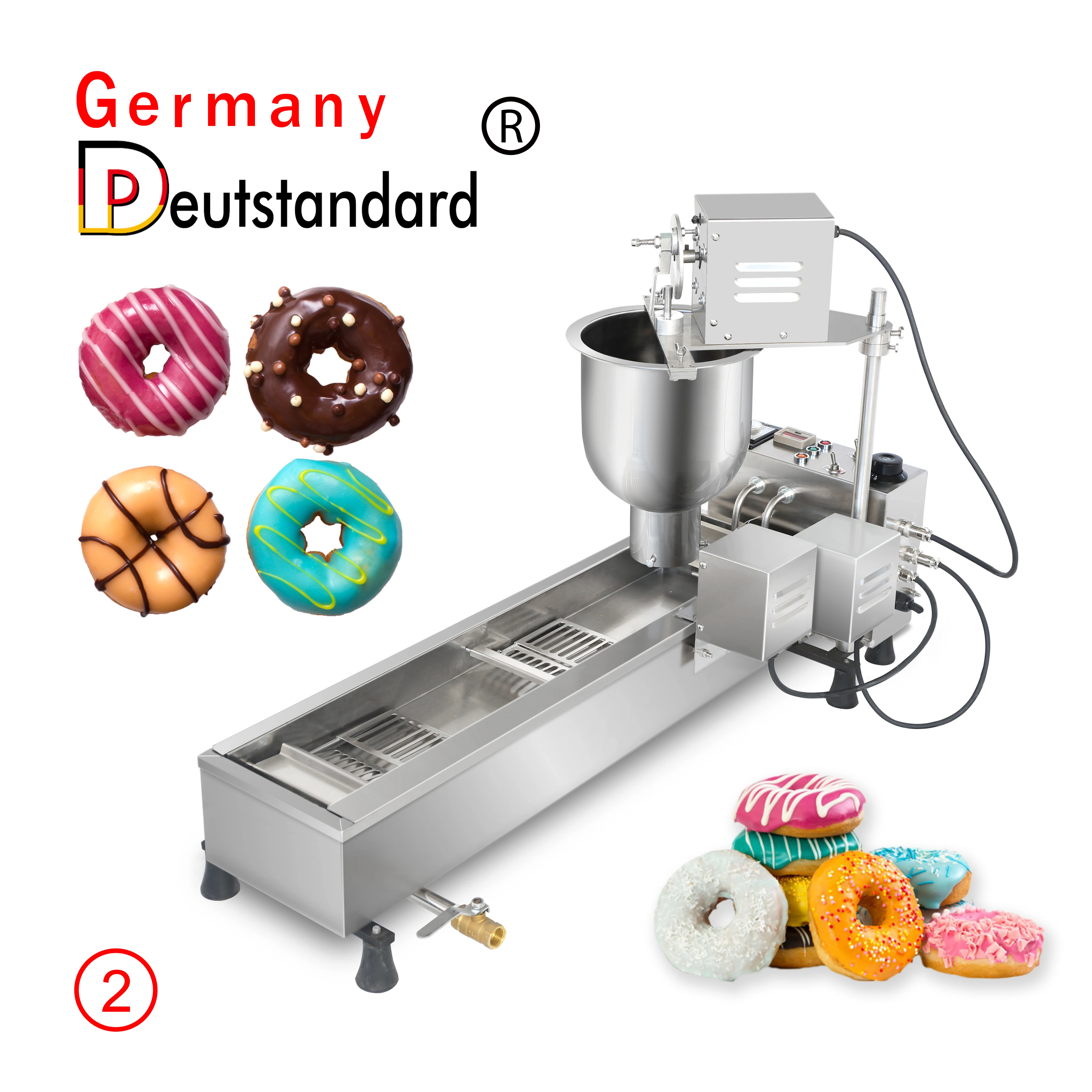 Automatic Donut Machine Commercial Donut Fryer With Factory Price