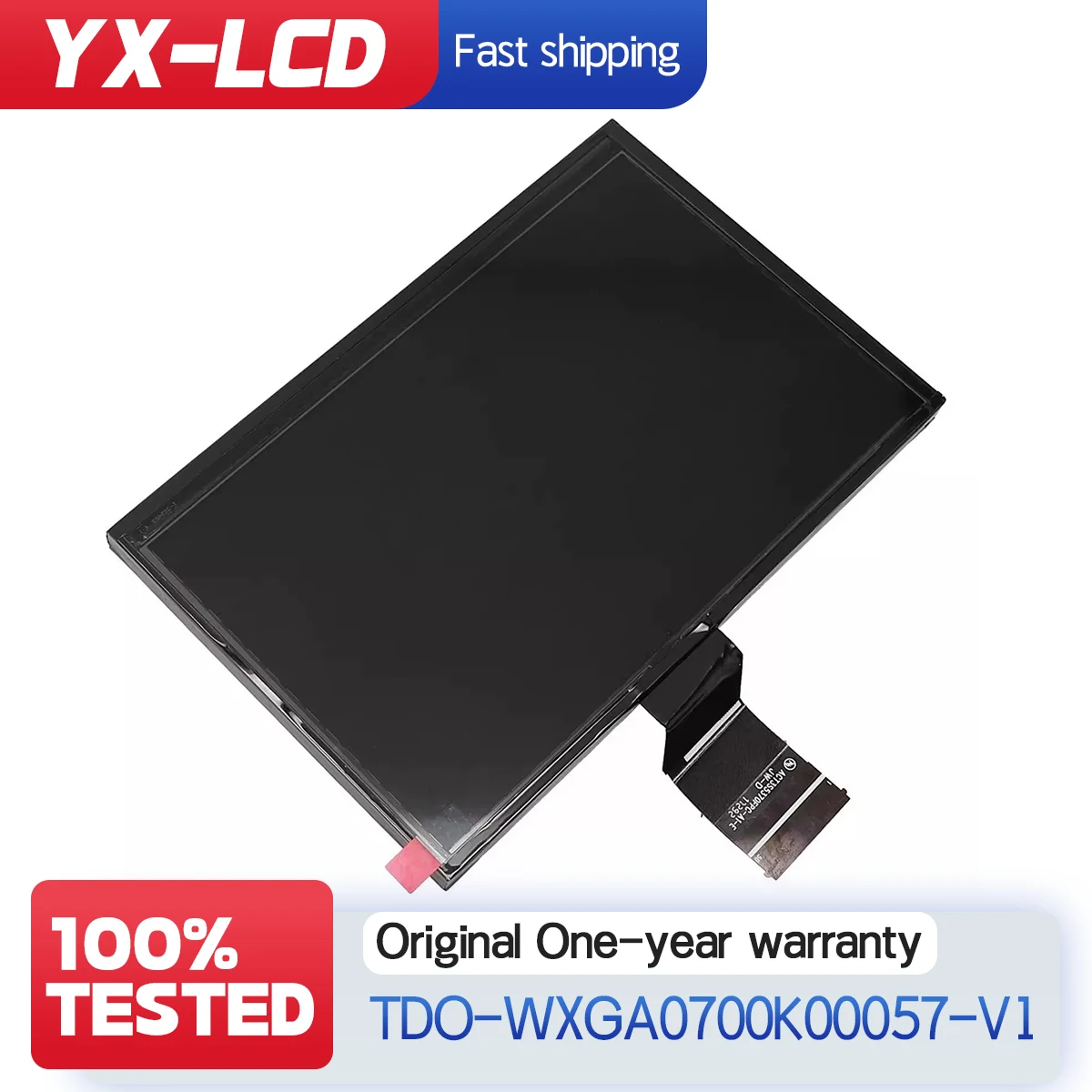 TDO-WXGA0700K00033 V2 TDO-WXGA0700K00057 V1 For 2017-2020 Guide Compass AM FM Radio LCD Screen Display Panel