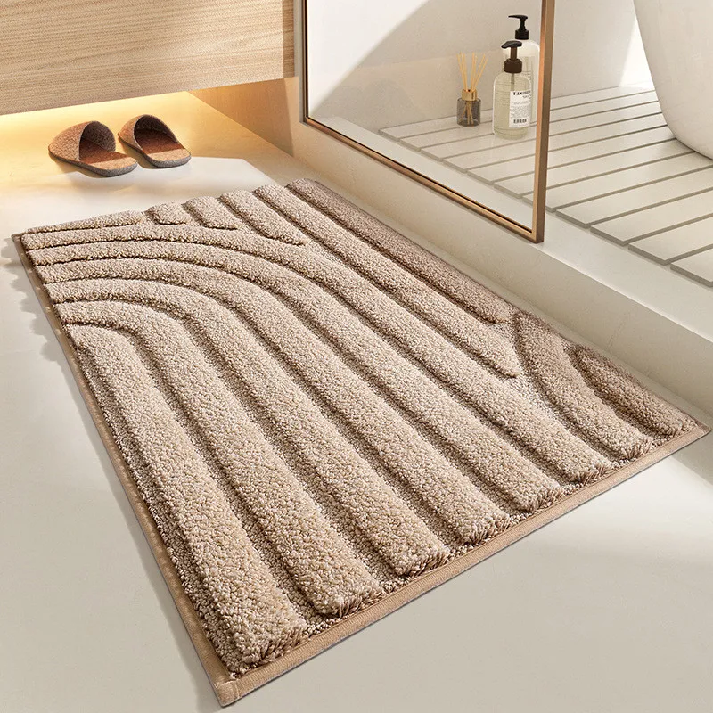 Home Scrape Door Mats Outdoor Indoor Dirt Trapper Mat Non Slip Thicken Doormat for Entrance Kitchen Entry Rug Soft Bathroom Mat