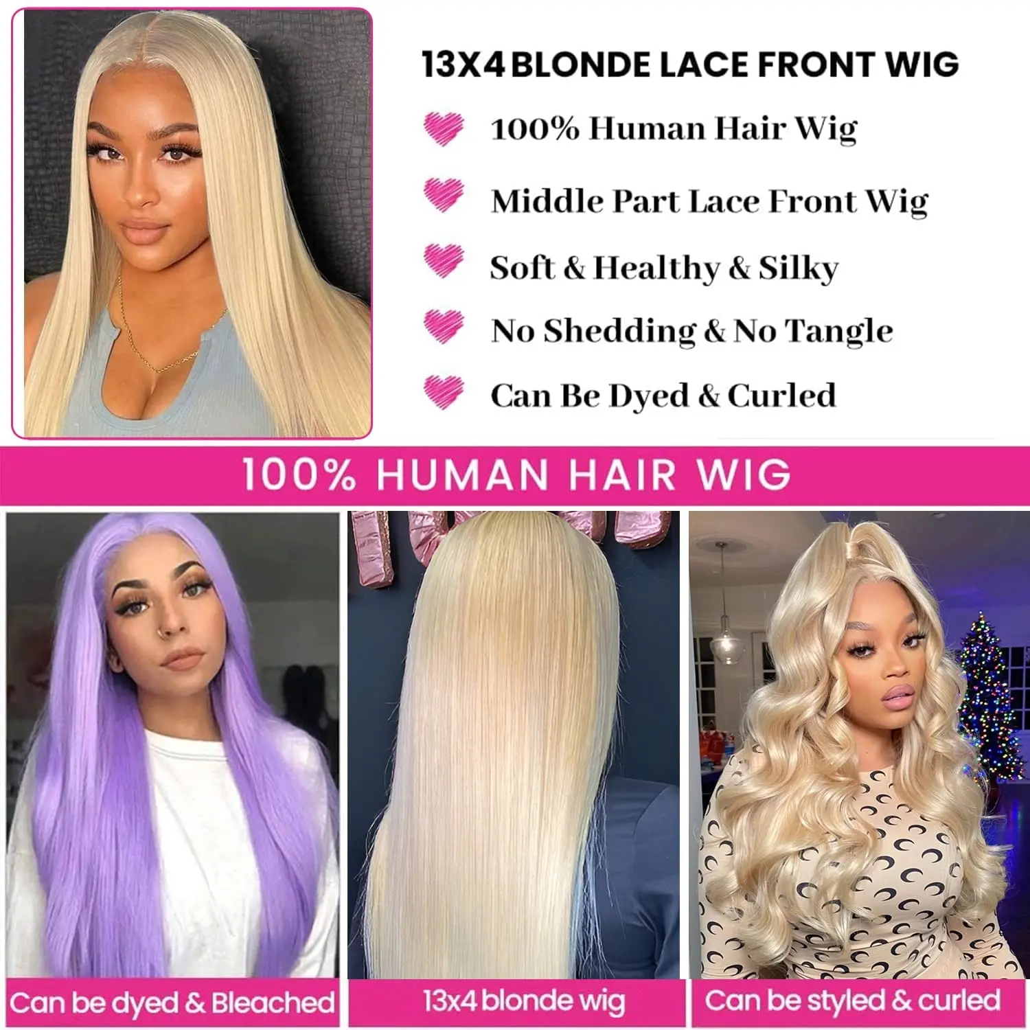 30 inch 613 hd Lace Frontal Wig Blonde 13x6 Straight Lace Front Wigs Human Hair 13x4 Blonde Lace Front Wig 100% Human Hair Wigs