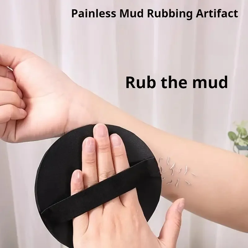 Painless Exfoliating Glove - Upgraded Strap Design for Effortless Scrubbing in Shower or Spa