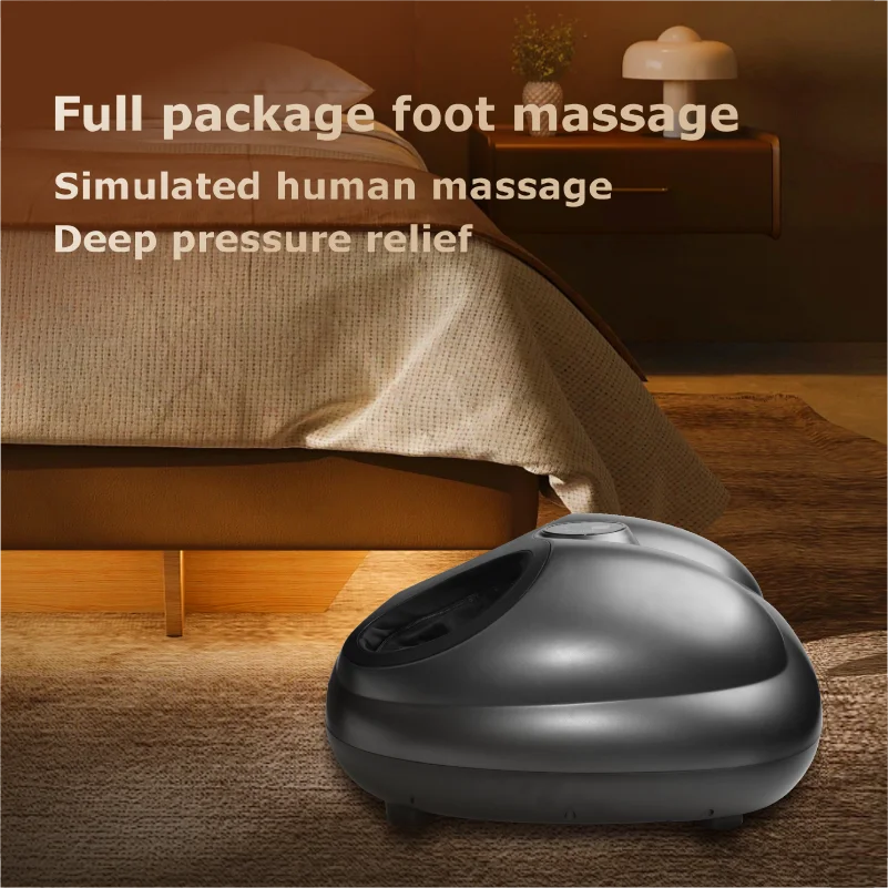 2025 Electric Shiatsu Foot Massager with Rolling & Vibration Gua Sha Treatment & Heating for Comfort and Relaxation
