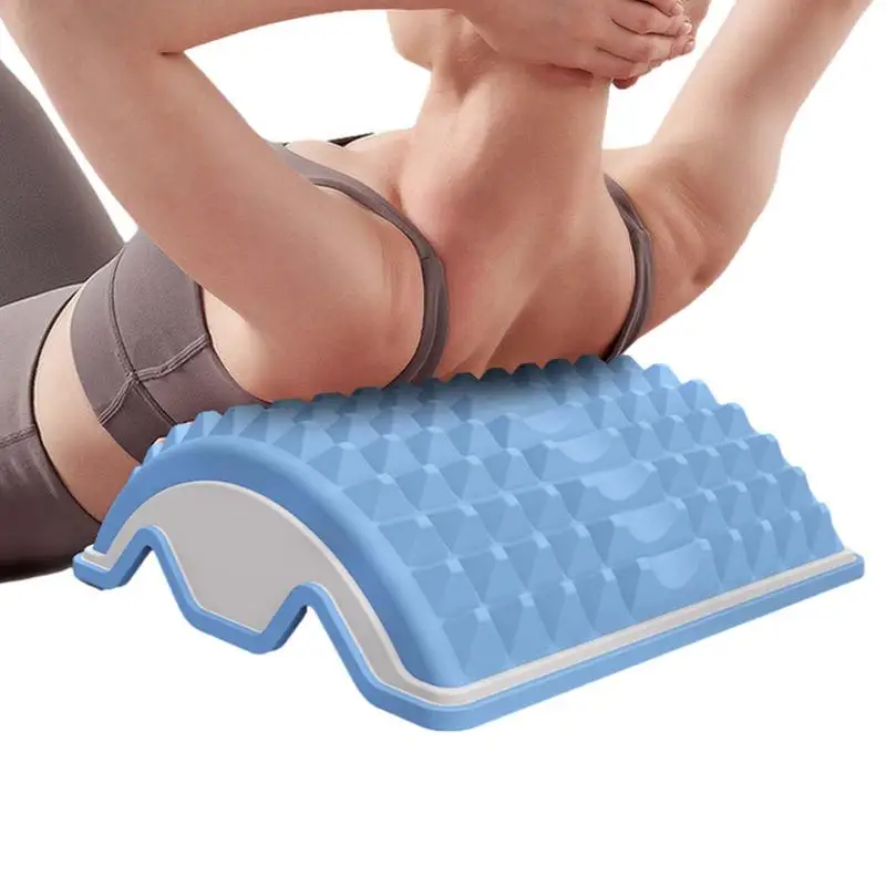 Spine Board Back Popper Multi-Level Durable Massager Cracking Device Long-lasting Adjustable Neck Stretcher For Upper Lower Back