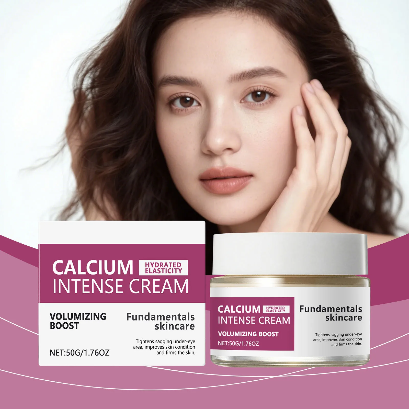 Facial Moisturizing Cream Lasting Hydration Soothing Skin Increase Elasticity Reduce S-pots Brighten Luster Facial Nourish Cream