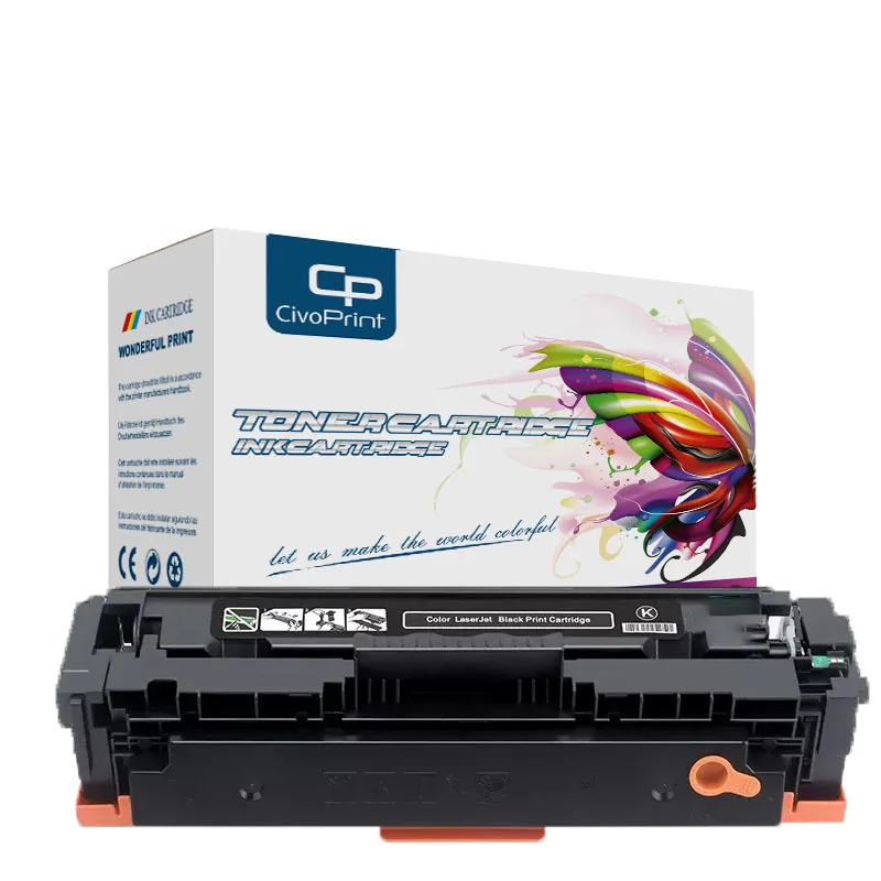 

Новый картридж с тонером 415A W2030A W2031A KCYM, совместимый с HP LaserJet Pro M454dn M454dw MFP M479dw M479fdn с чипом