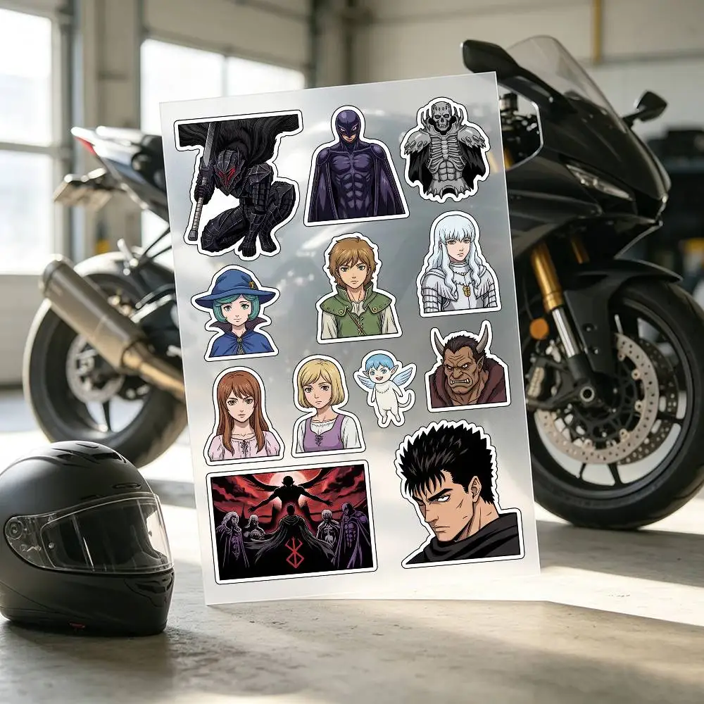 B-erserk Stickers Auto Body Bumper Windows Motorcycle Laptop Walls Vinyl Decal Car Tuning Accessories