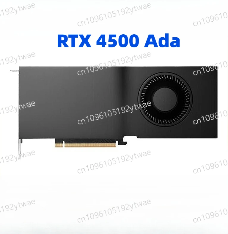 24GB RTX 4500 ADA Professional Graphics Card for Rendering AI Live Stream Video Edit