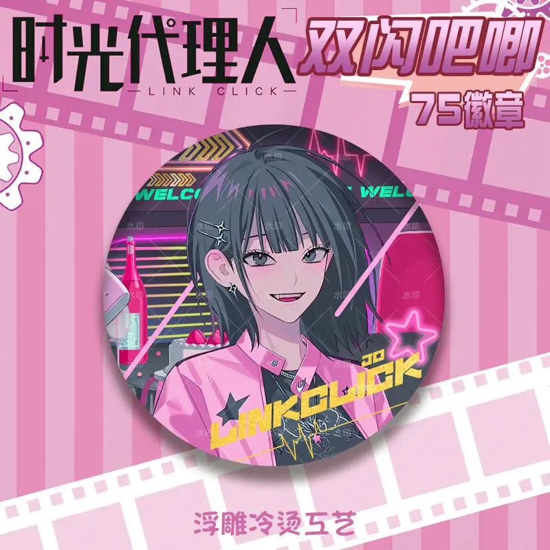 Броши в стиле аниме «Клинк Чарльз Фелликс», милый значок, куртка, джинсы, булавка с лацканами, коллекция подарочных аксессуаров, значок, брошь, орнамент