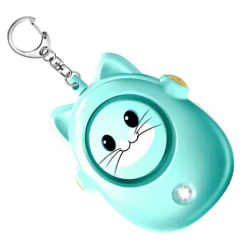 

Персональная сигнализация GROCE-Cute Cat, женский анти-волчий артефакт, детский и женский брелок для аварийной самообороны на открытом воздухе