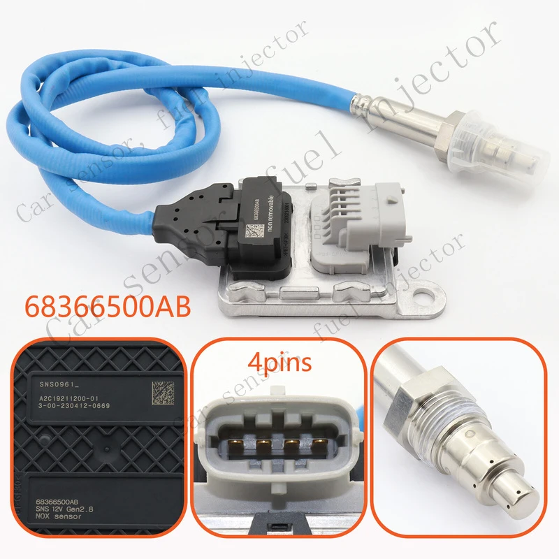 Q+ Nitrogen Oxide Sensor 68366500AB 68366500AC For 2019-2020 Ram 2500 3500
