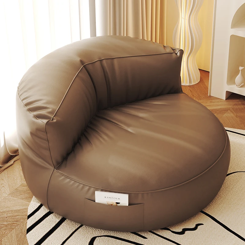 Soft Simple Bean Bag Sofa Nordic Water Proof Living Room Bean Bag Sofa Lazy Bedroom Single Oturma Odası Kanepeleri Furniture