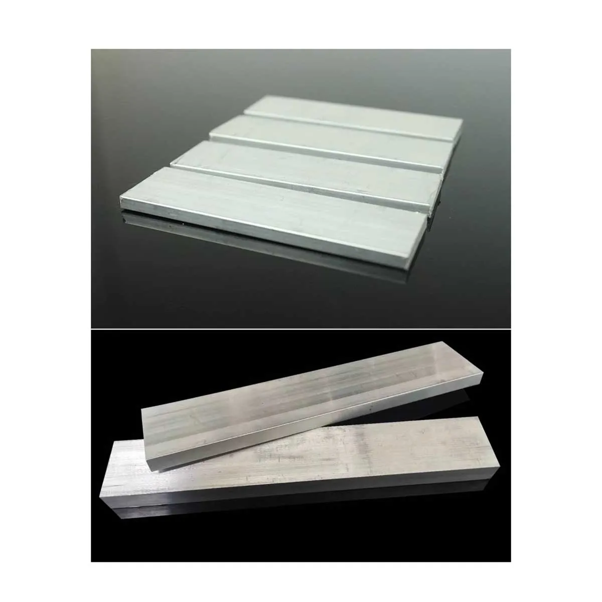 Custom Processed 6061 Aluminum Strip, Solid Aluminum Alloy Flat Bar for Machining and Fabrication