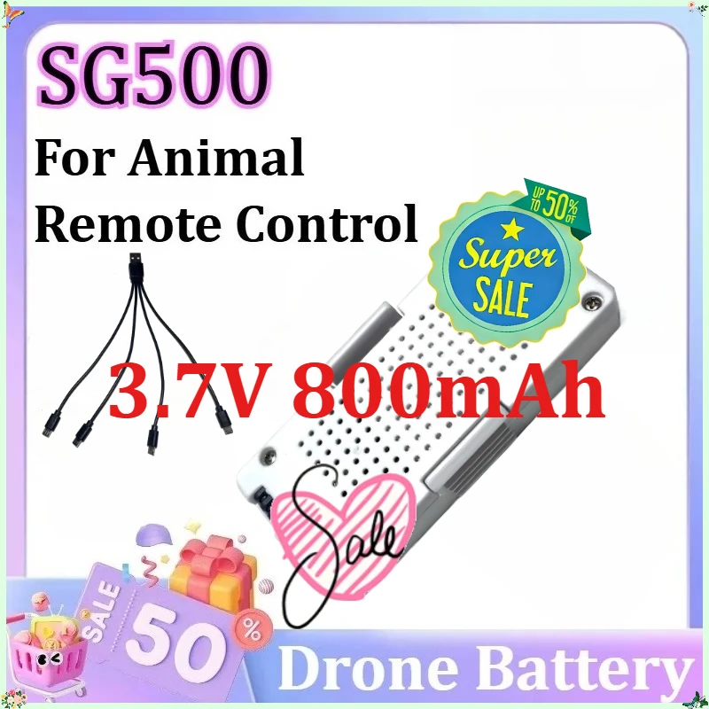 

For Animal Remote Control Drone Remote Control Plane Helicopter Quadrotor PartsSG500 3.7V 800mAh Batteries Charging Cable