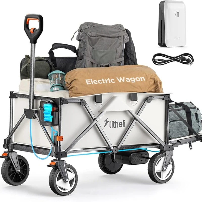 Electric Utility Wagon with 8\