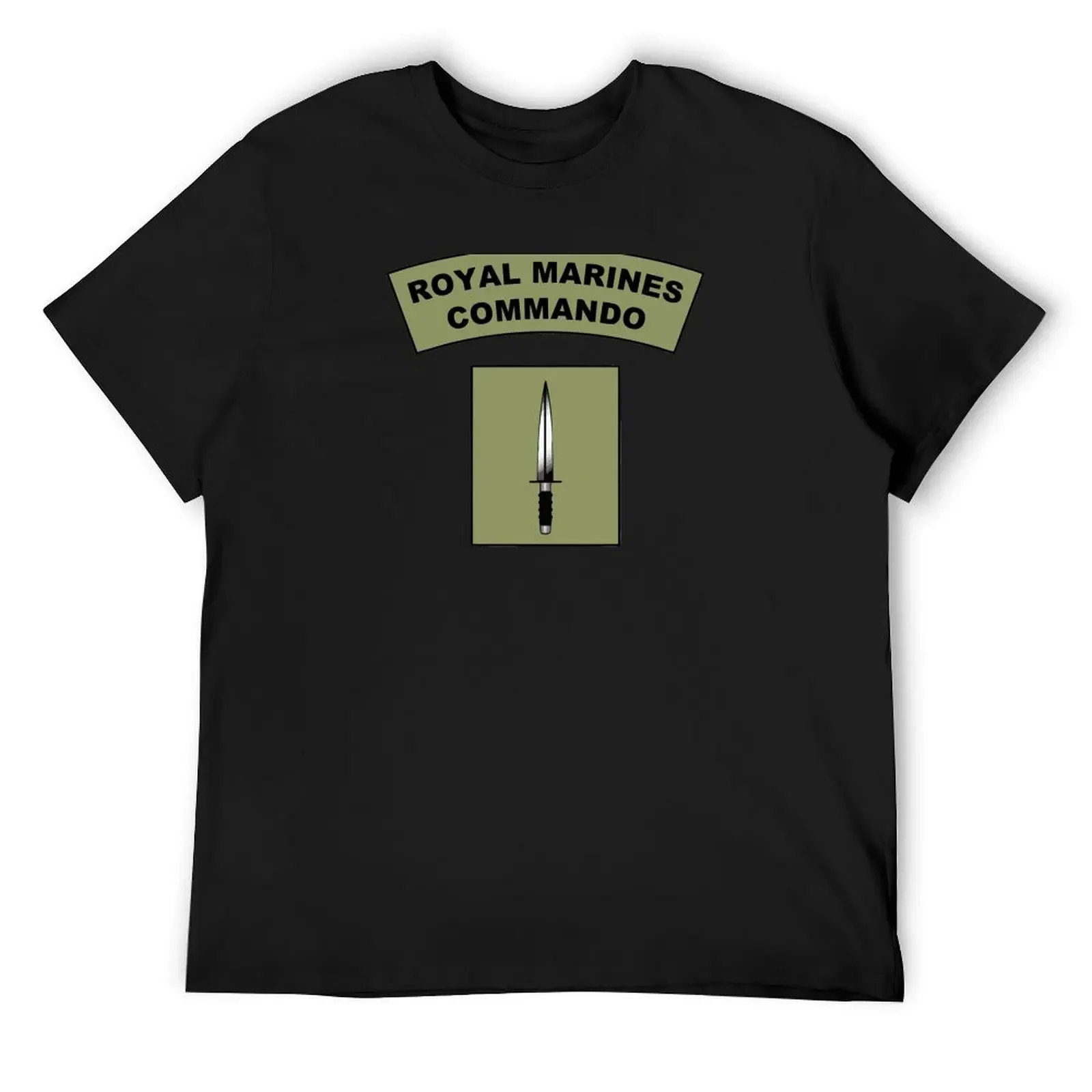 

British Royal Marines Commando Dagger Logo T-Shirt plus size clothes football t shirt new edition mens fashion