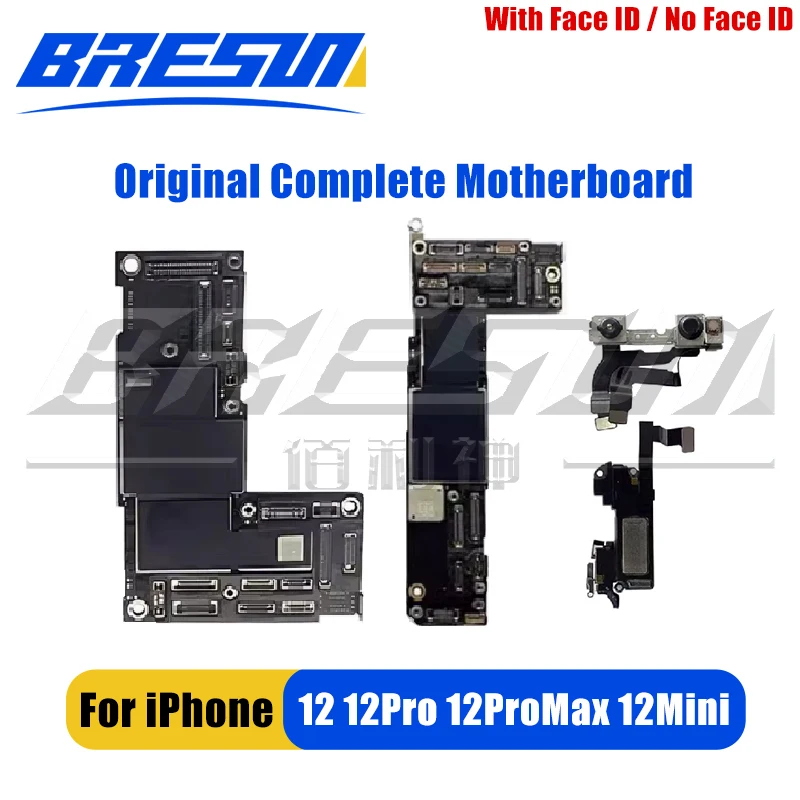 

Original Mainboard Clean iCloud For iPhone 12 12pro max 12mini Full Working Motherboard Support iOS Update Logic Board Plate