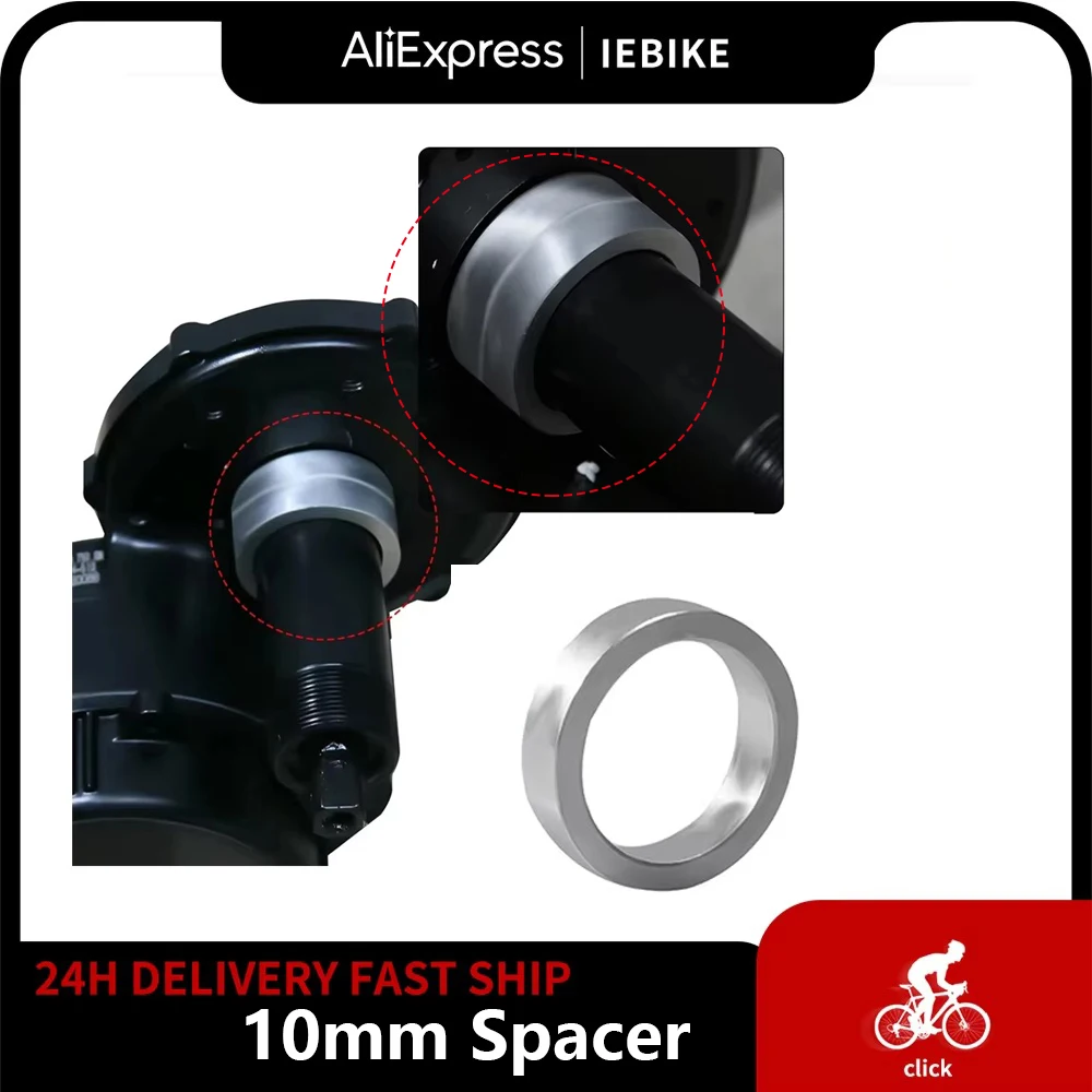 Gasket Spacer Adapter 10mm/pc for 8Fun BBS03 Ebike Mid Drive Crank Motor 1000W Bottom Bracket 90mm 110mm Bafang BBSHD Fitting