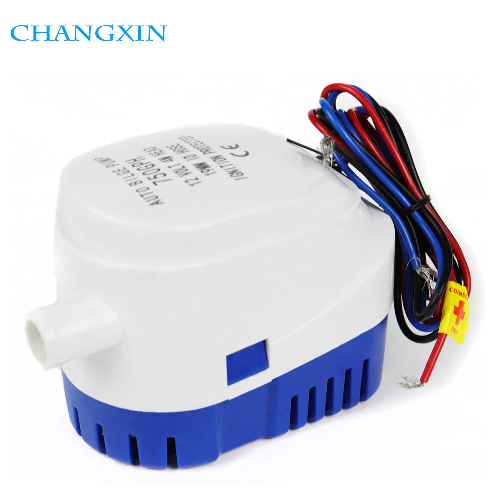 Automatische bilgenpumpe 750GPH 1100GPH 12 V 24 V DC tauch elektrische wasserpumpe kleine 12 v volt 750 1100 gph auto