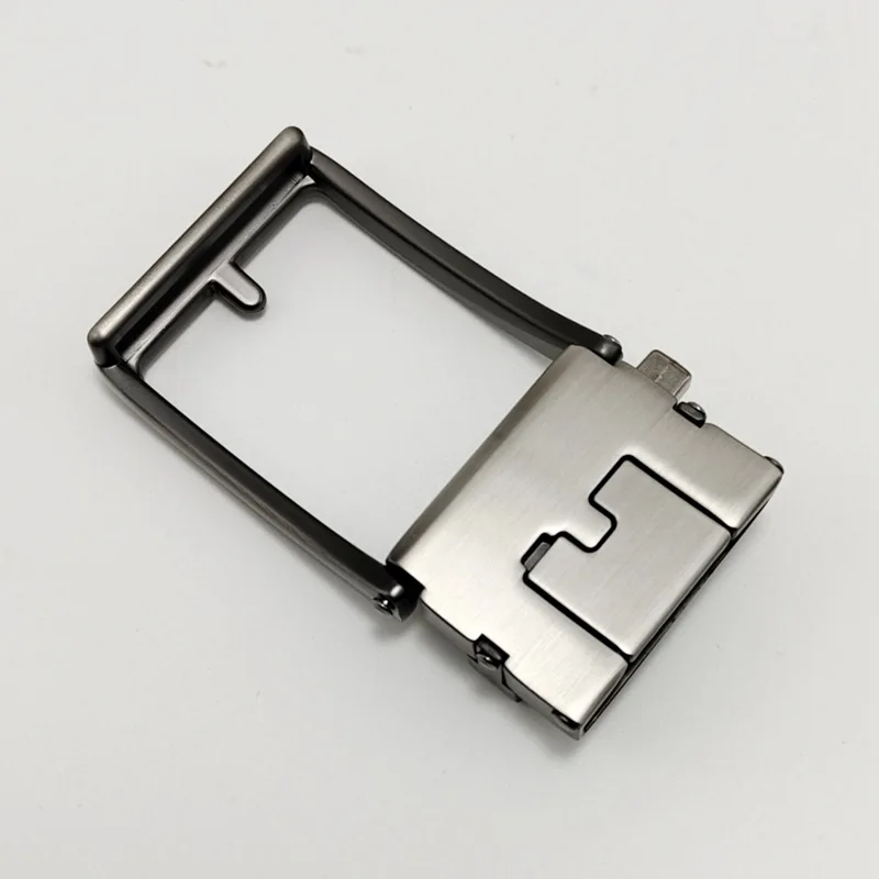 Fivela de cinto masculina de negócios durável artesanato diy substituição cinto fivelas automáticas liga de zinco casual 3.5cm fivela de cinto