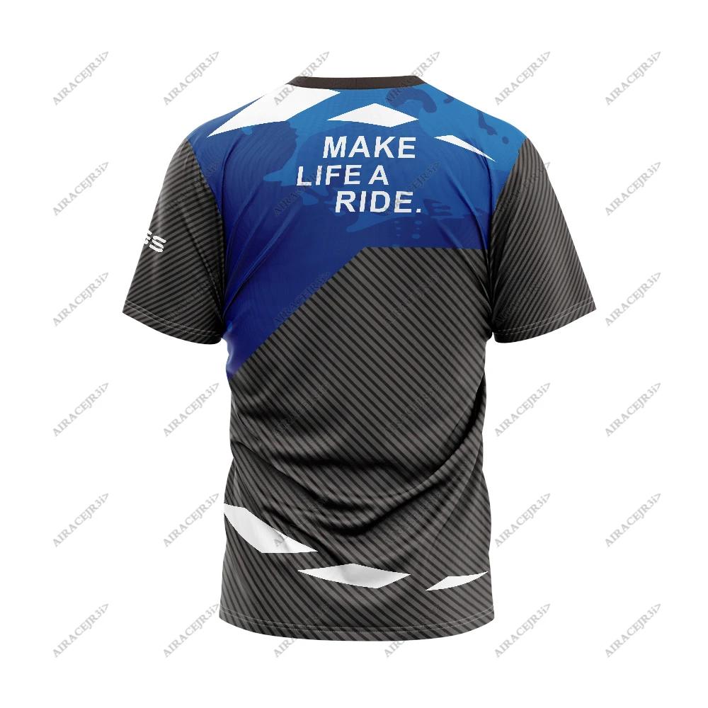 For BMW 40 Years GS R1250 ADVENTURE Motorrad Motorcycle T-Shirt Men's Motorsport Racing Team Quick Dry Jerseys Black Blue Yellow