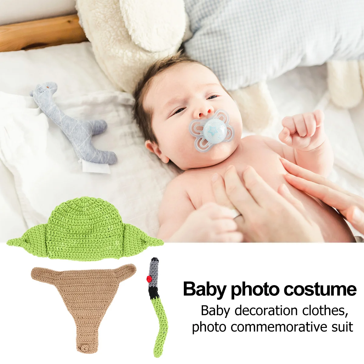 

Baby Photography Hats Infant Photo Outfits Newborn Creative Costume Comfortable Premium Material Unisex Baby Props