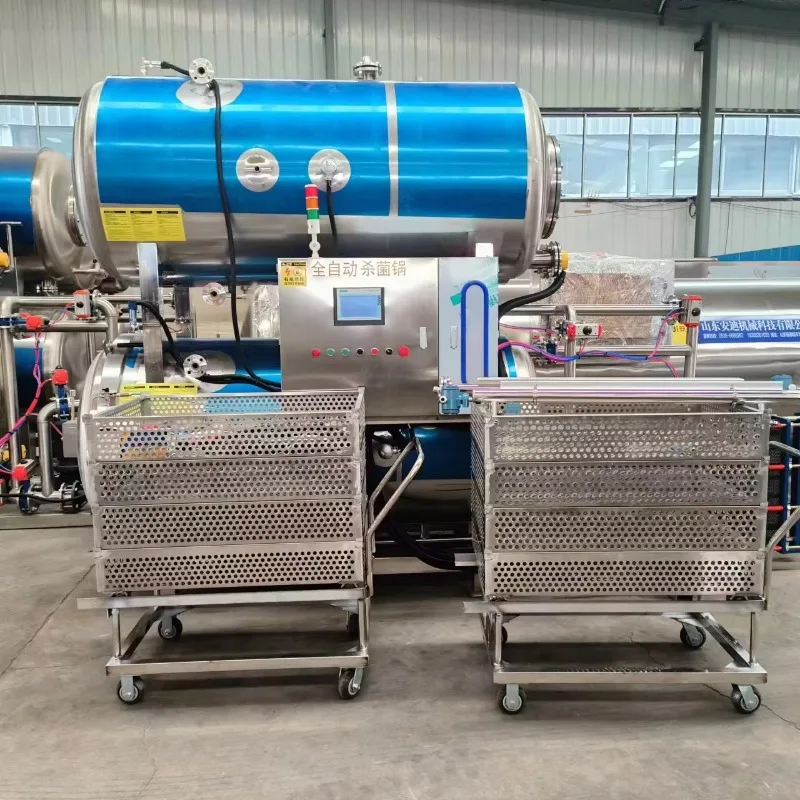 آلة تعقيم الأوتوكلاف للحمام المائي لعلبة الطعام للبيع
