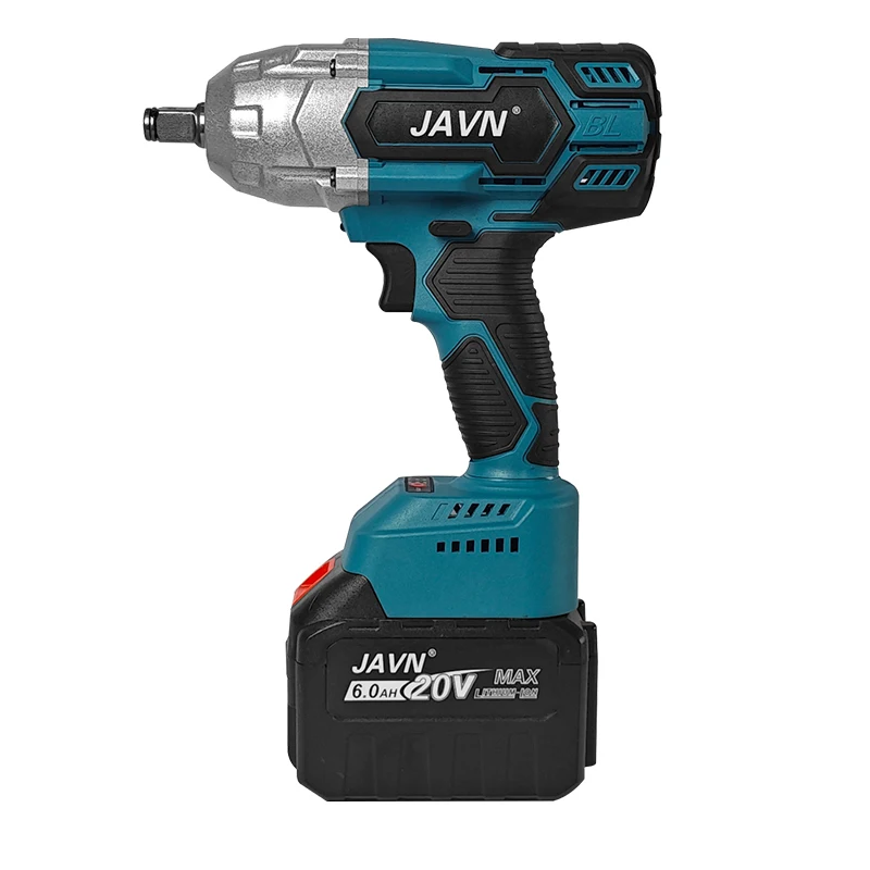 

Lithium Battery 800NM Torque Brushless Impact Wrench Electric Cordless Wrench Car Truck Repair Power Tools Factory Customization