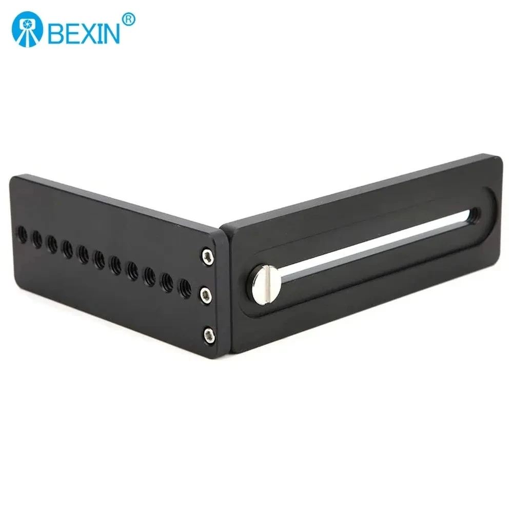 BEXIN L130-35 L-Shape Quick Release Plate Universal Camera Vertical Video Shooting L Plate for DJI Stabilizer Camera Tripod Head