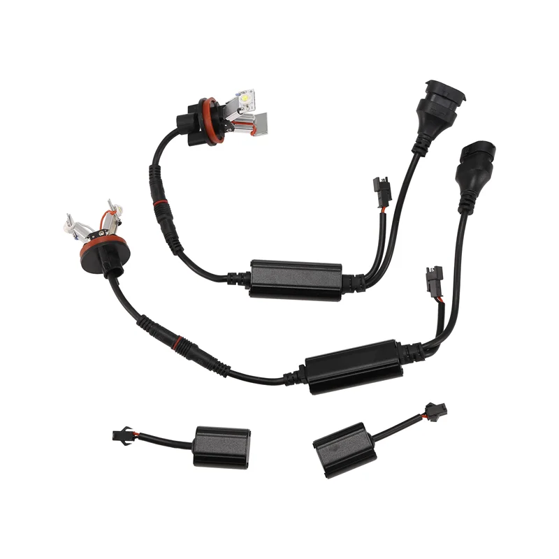 

Reliable-2Pcs Car LED Angel Eye Light 6000K H8 Light Bulb For BMW E82 E87 E90 E91 E92 M3 E93 E60 E61 E63 E70 X5 E71 X6 E89 Z4