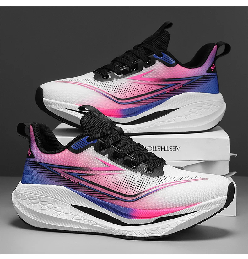 

Новинка 2025, мужская уличная дышащая спортивная обувь с сеткой, повседневные кроссовки для бега, мягкая подошва, кроссовки размером 36-48