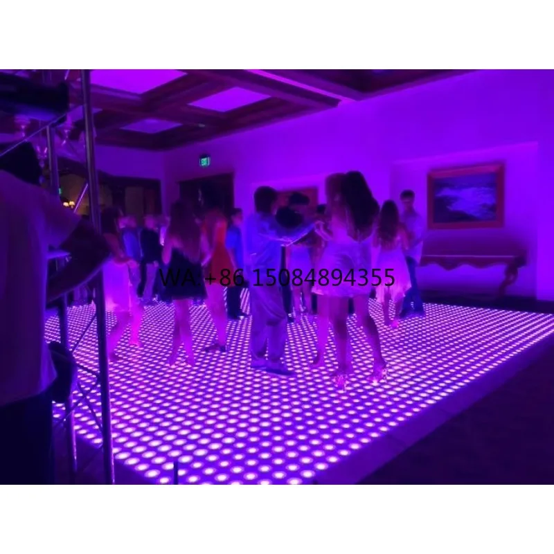 

Guangzhou Factory Price Dance Floor Wedding Professional Dance Led Lighting Led Floor Tile Light