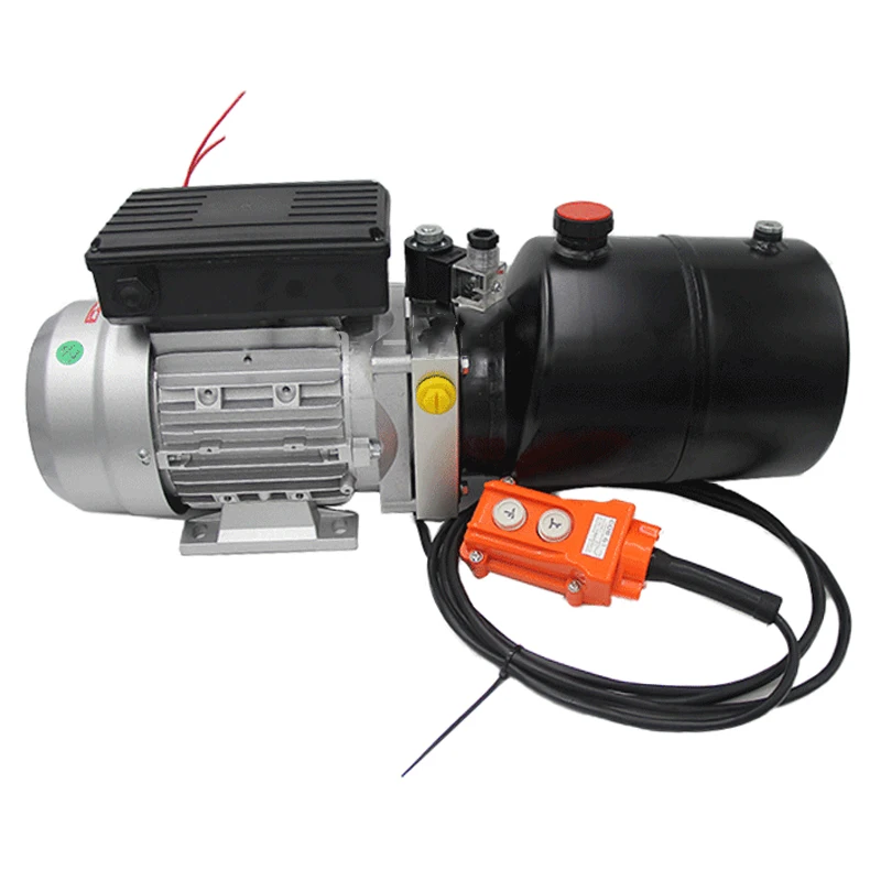 Small hydraulic power unit 12V/24V/220V electric hydraulic oil pump assembly micro hydraulic lift pump station