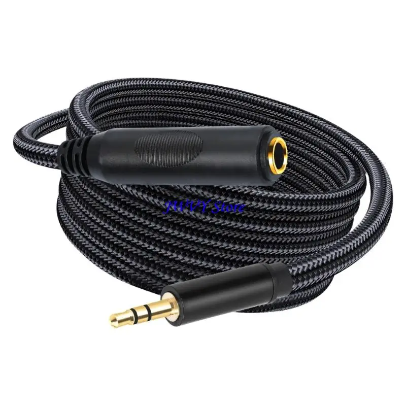 573A Gold Plate Double Shielded Stereo Sound Cable 3.5mm to 6.35mm Cord for Improved and Noise Reductions