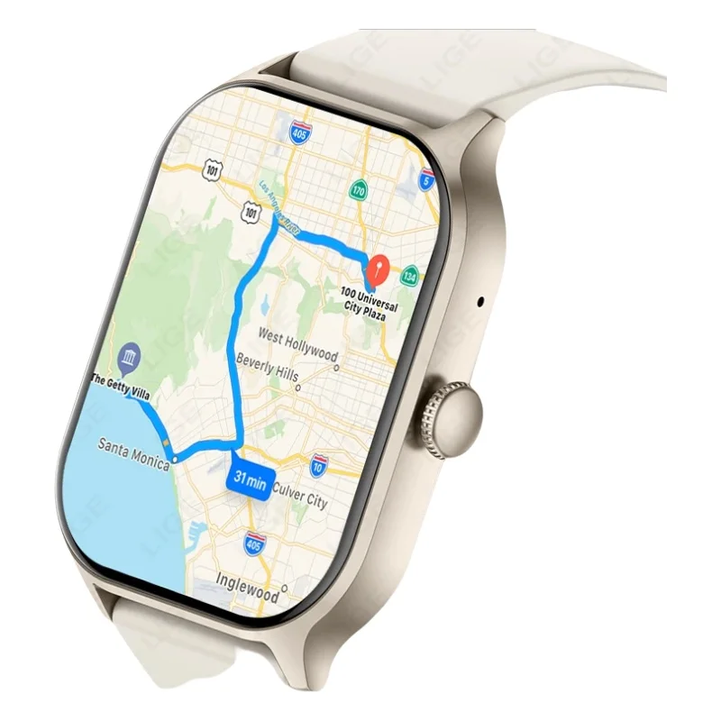 Full Touch Screen Smart Watch 2026 New Men Sports Heart Rate Bluetooth Call 2.01 inch AI Voice 1ATM Waterproof Smartwatch Women