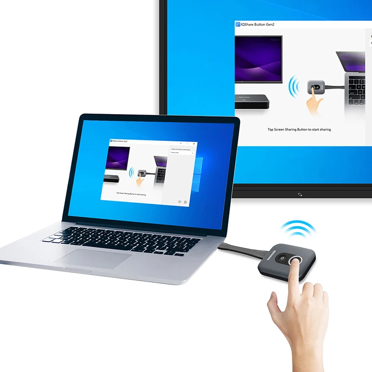 Wireless Screen Sharing Screen 1080p Wireless Wifi Display Dongle USB Power Adapter