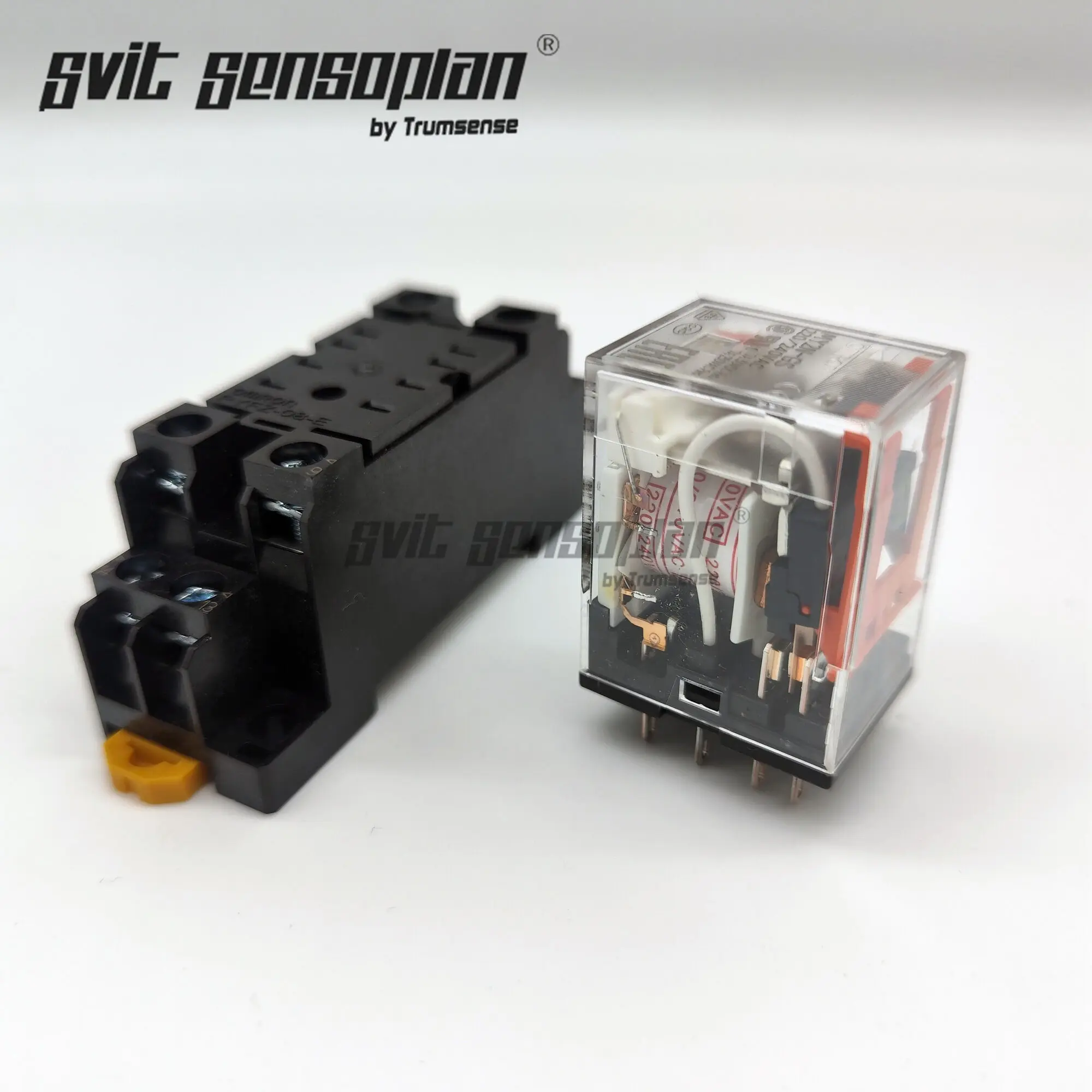 AC 220 240V Genuine MY2N-GS Electromagnetic Intermediate Relay with Base  Updated from Old Model MY2N-J or MY2NJ Free Shipping