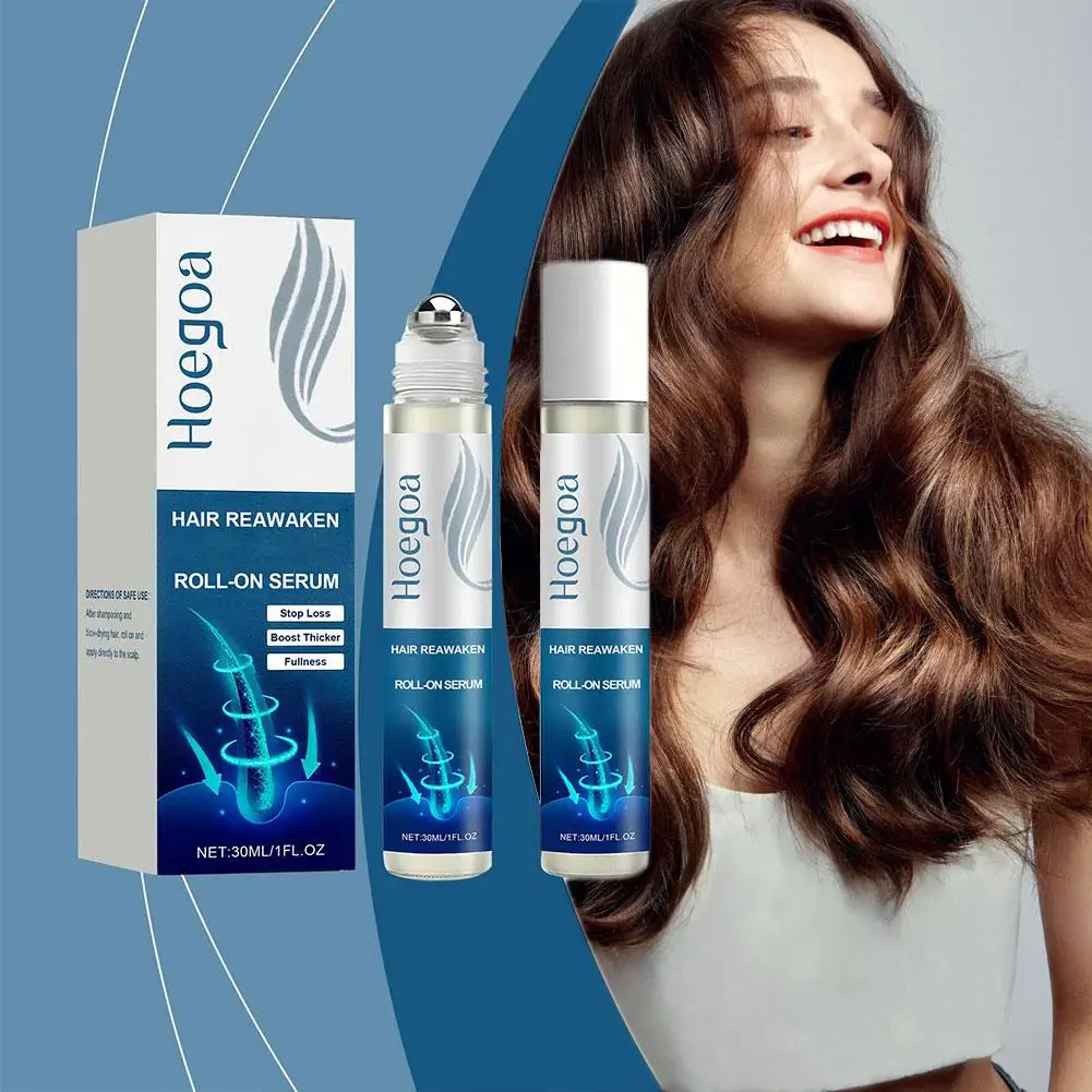 Hair Care Serum with Multi-Peptides for Enhanced Hair Density and Scalpl Bottle for All Hair Types D8I7