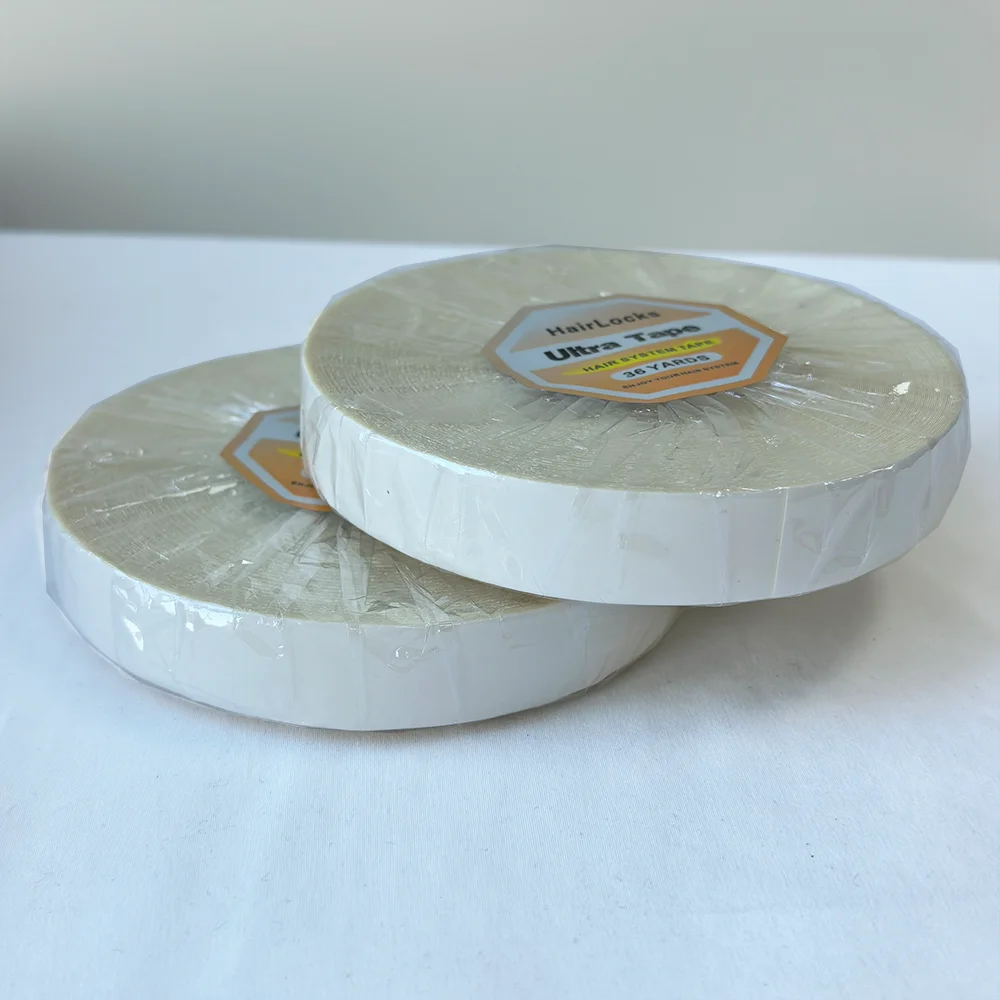 36야드 폭 양면 테이프 가발 고정용 접착제 스포츠 코스프레 연극 공연용 흔들리지 않는 가발용