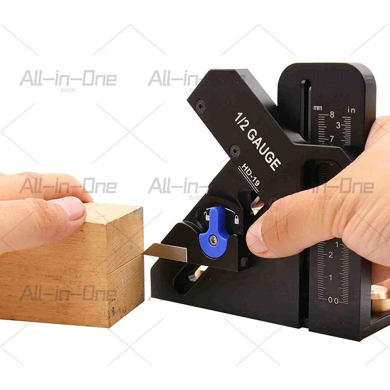 Woodworking center scribe table saw automatically finds 1/2 label auxiliary sawing tool